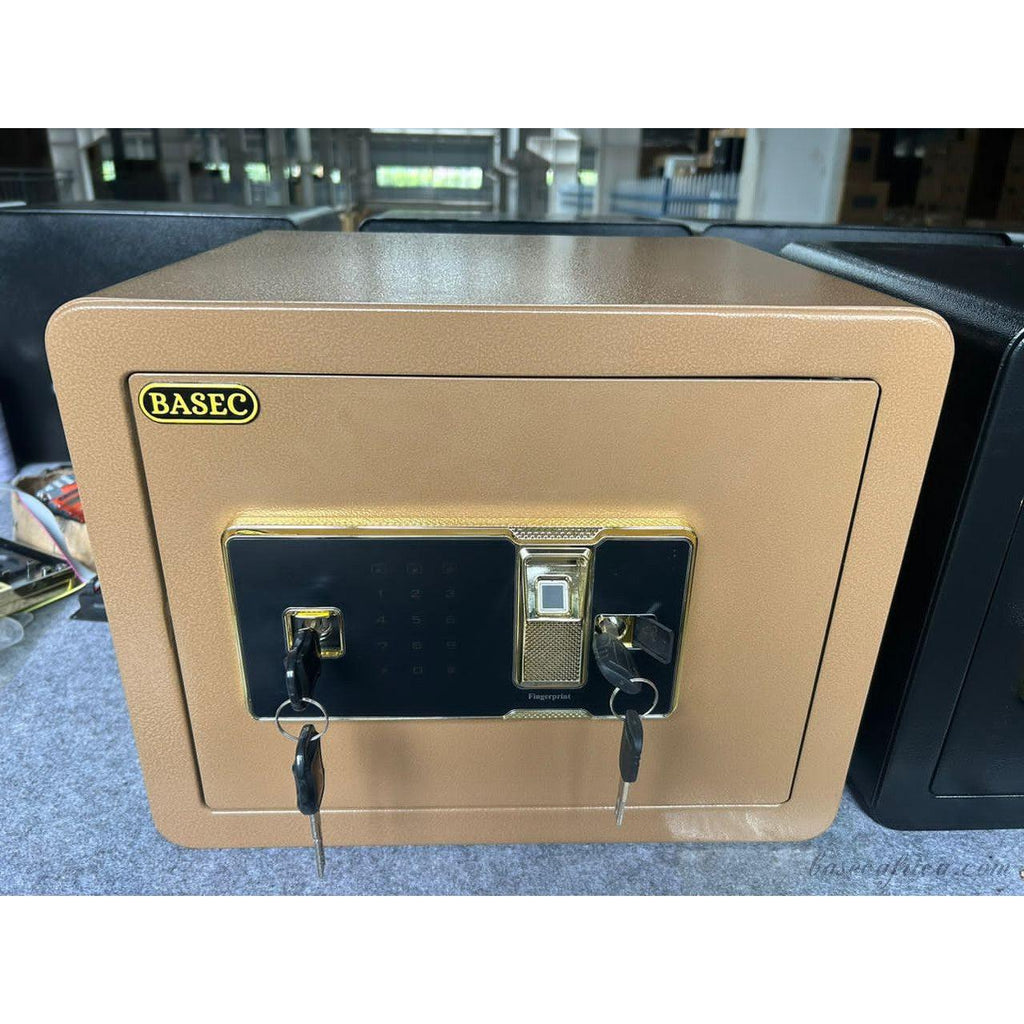 BAS30CM-3 Basec Luxury Fireproof Safe Box With, Fingerprint, Password and Manual Key Unlock