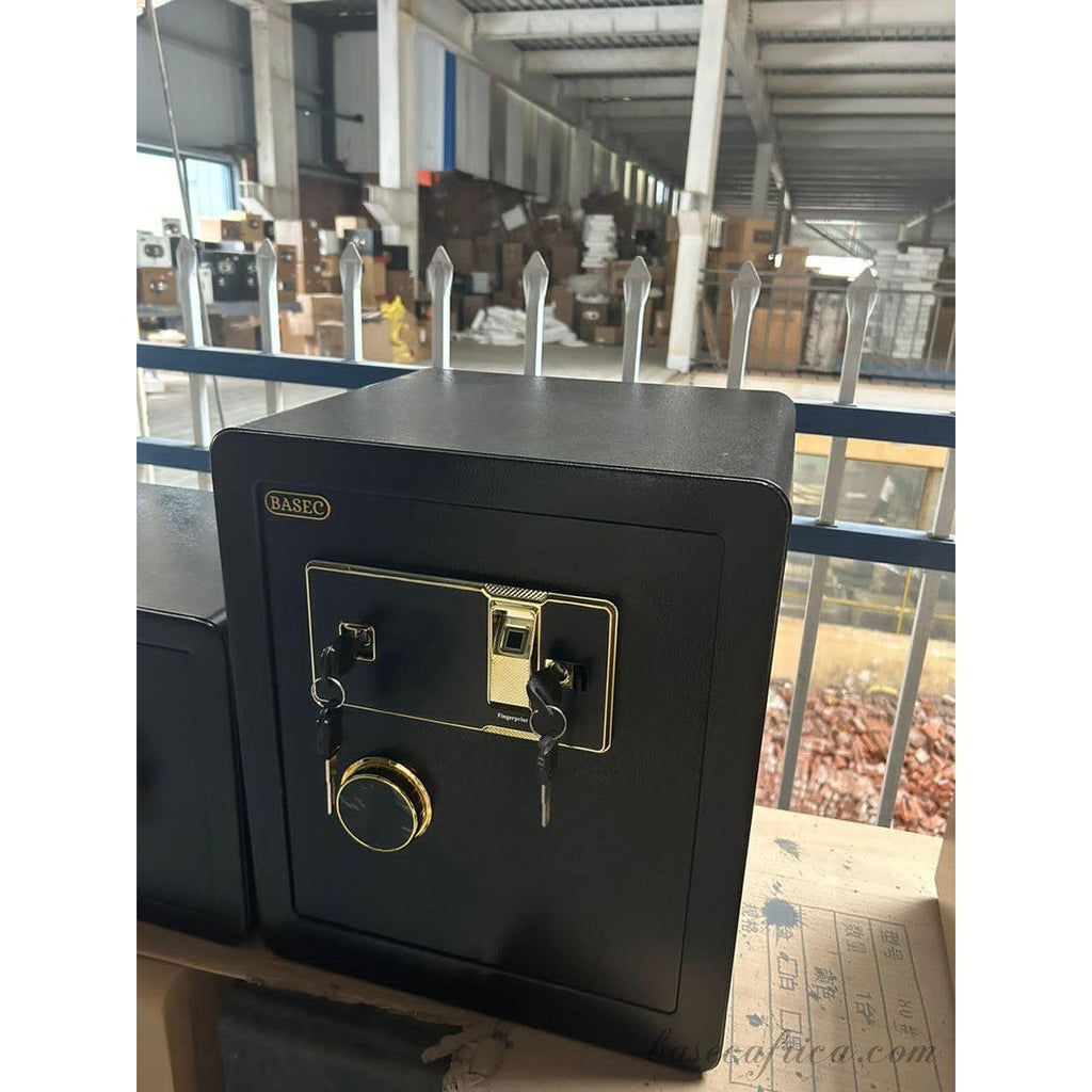 BAS45CM-3 Basec Luxury Fireproof Safe Box With, Fingerprint, Password and Manual Key Unlock