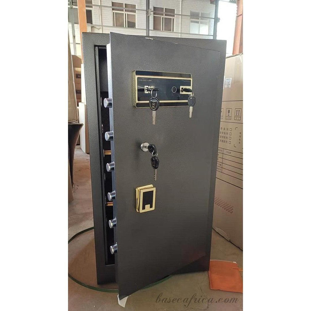 BAS100CM-3 Basec Luxury Fireproof Safe Box With, Fingerprint, Password and Manual Key Unlock