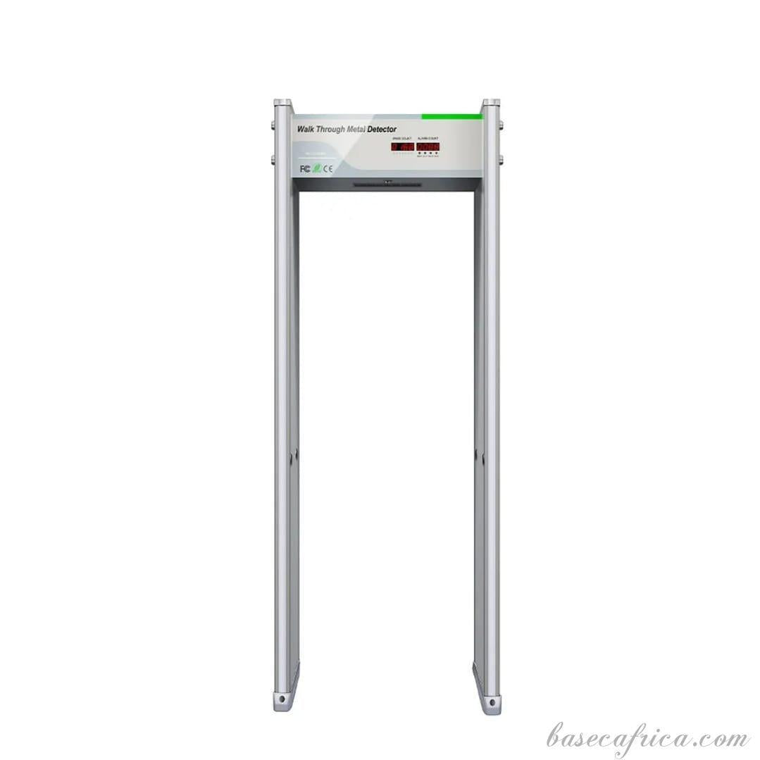BASEC BAS33Z Smart Walk Through Metal Detector (33 Zones)