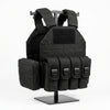 Multi-Purpose Tactical Security Jacket with Pockets and Sections