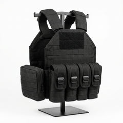 Multi-Purpose Tactical Security Jacket with Pockets and Sections
