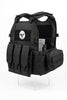 Multi-Purpose Bulletproof Security Vest with Pockets and Sections