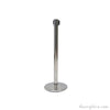 Basec BAS-SPS Silver Stainless Steel Stanchion –Isolated, 1Pole