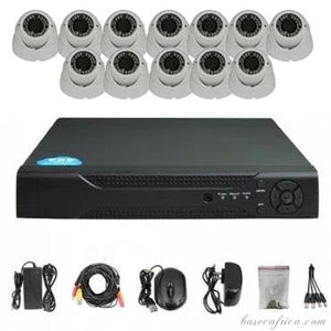 12-Camera Indoor Hikvision CCTV System