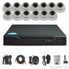 13-Camera Indoor Hikvision CCTV System