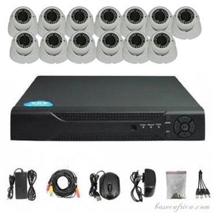 13-Camera Indoor Hikvision CCTV System
