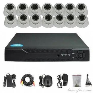 14-Camera Indoor Hikvision CCTV System