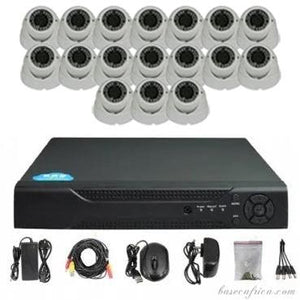 17-Camera Indoor Hikvision CCTV System (2MP)