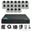 18-Camera Indoor Hikvision CCTV System
