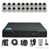 20-Camera Indoor Hikvision CCTV System