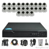 24-Camera Indoor Hikvision CCTV System