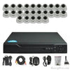 25-Camera Indoor Hikvision CCTV System