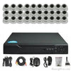 30-Camera Indoor Hikvision CCTV Security System