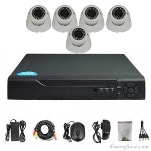 5-Camera Indoor Hikvision CCTV Surveillance Kit