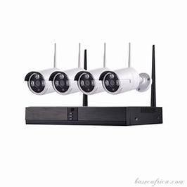 4CH NVR Wireless CCTV Security Kit with Monitor & Accessories