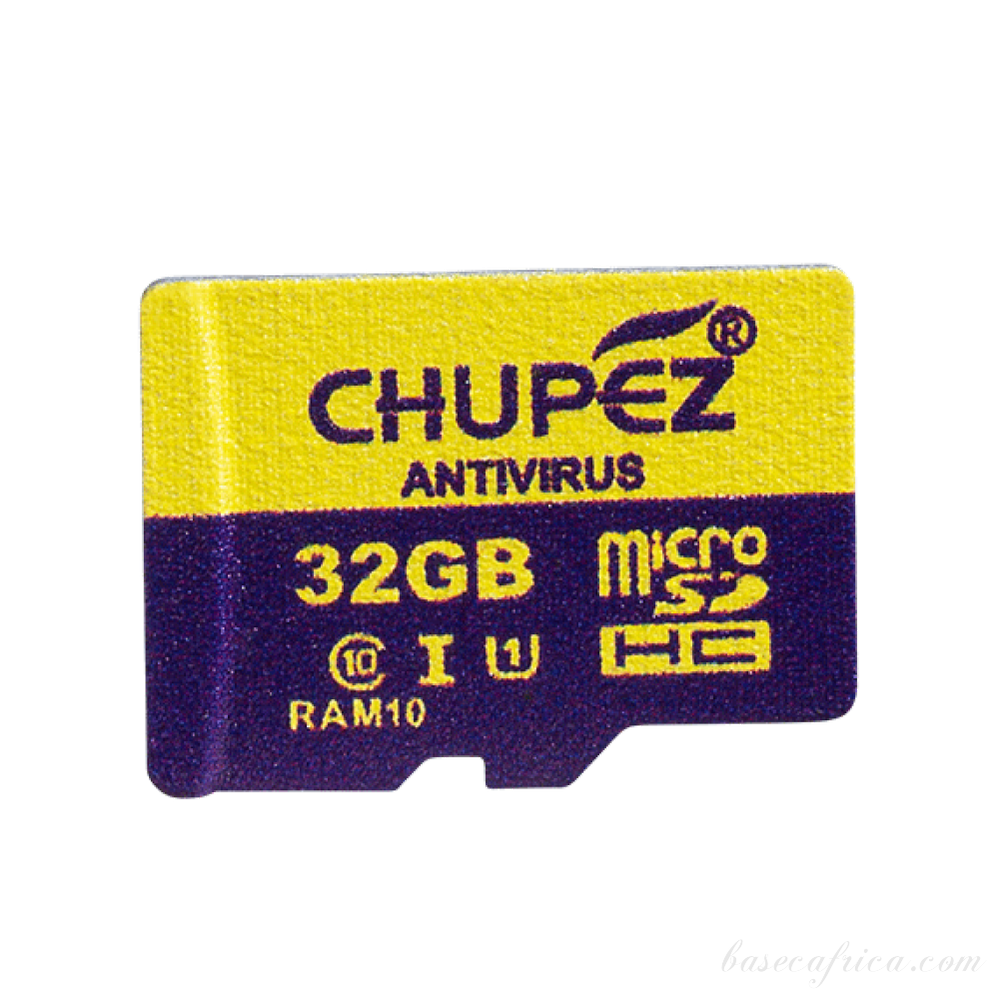 Chupez 32GB Antivirus Memory Card