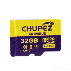 Chupez 32GB Antivirus Memory Card