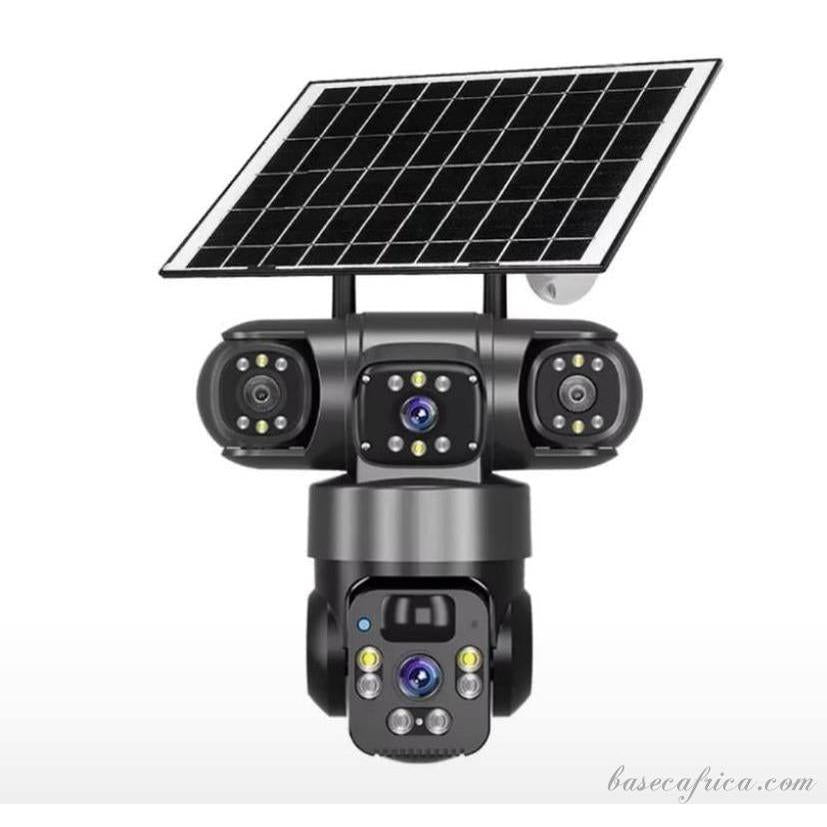 4G Triple Lens Solar PTZ Camera