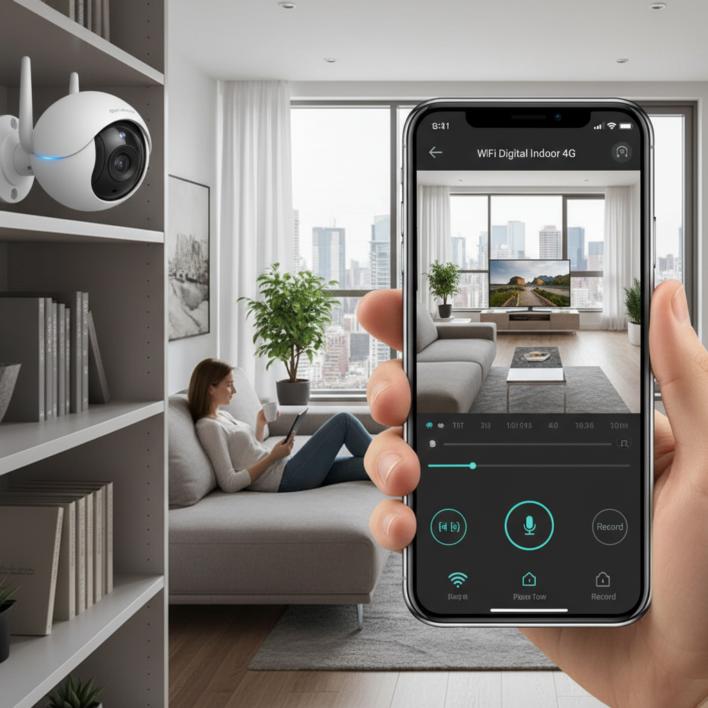 WiFi Digital Indoor 4G Camera