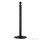 Basec BAS-SPBM Black Stainless Steel Stanchion –Manual, 1 Pole