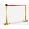 Basec BAS-SPG Gold Stainless Steel Stanchion –Isolated, 2Poles