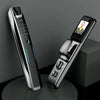 BAS125 Smart Lock with Camera, Biometric Fingerprint, Access Card, Password, Access Code, DoorBell, Tuya App And Keys.