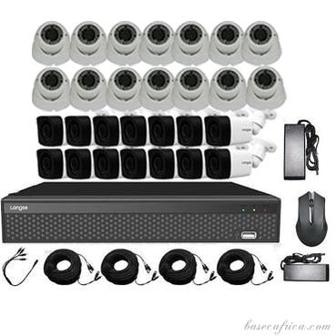 28-Camera 2MP Hikvision CCTV System (14 Indoor + 14 Outdoor Cameras)