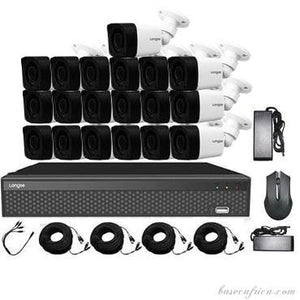 19-Camera 2MP Outdoor Hikvision CCTV System