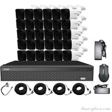 30-Camera Outdoor Hikvision CCTV System (2MP)