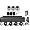 6-Camera Hikvision CCTV Surveillance System (3 Indoor + 3 Outdoor Cameras)