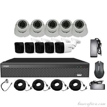 10-Camera 2MP Hikvision Surveillance System (5 Indoor + 5 Outdoor Cameras)