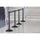 Basec BAS-SPB Black Stainless Steel Stanchion –Isolated, 4Poles