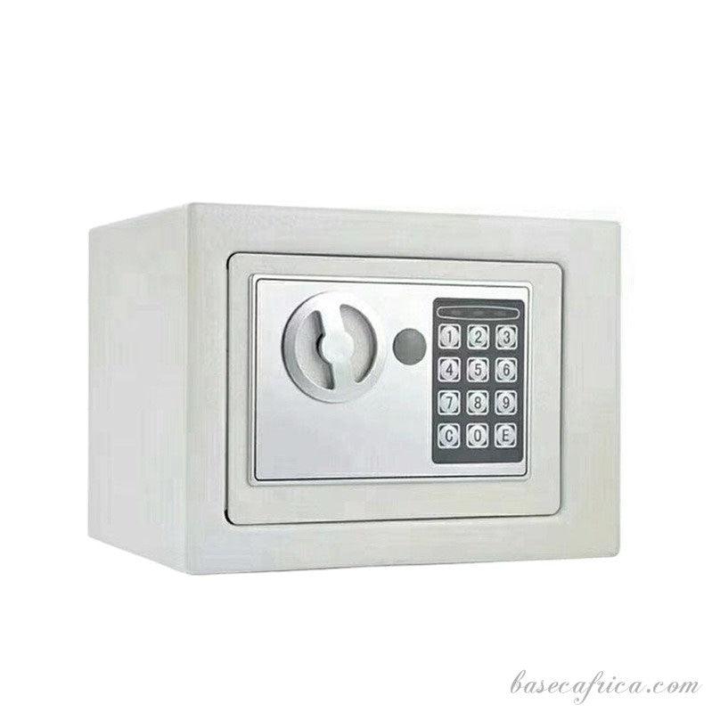 BAS017SB-2 Basec Luxury Mini Fireproof Safe Box With Password and Key Unlock.