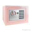 BAS017SB-2 Basec Luxury Mini Fireproof Safe Box With Password and Key Unlock.