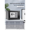 BAS017SB-2 Basec Luxury Mini Fireproof Safe Box With Password and Key Unlock.