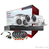 4 Channel 2MP 1080P Hikvision CCTV Camera With Installation Kits (Indoor and Outdoor)