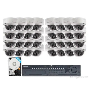 32 Channel 2mp 1080p Hikvision CCTV Camera With Installation Kits(32 Indoors)