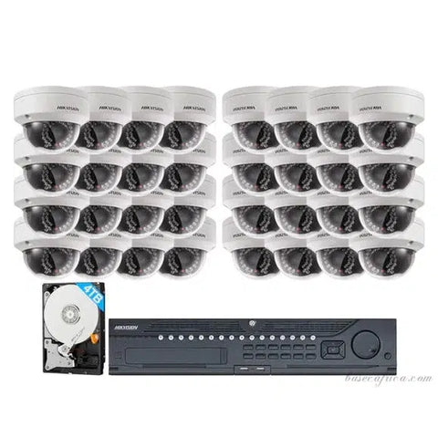 32 Channel 2mp 1080p Hikvision CCTV Camera With Installation Kits(32 Indoors)