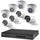 8 Channel Hikvision 2MP 1080P CCTV Camera With Installation Kits (Indoor And Outdoor)
