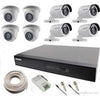 8 Channel Hikvision 2MP 1080P CCTV Camera With Installation Kits (Indoor And Outdoor)