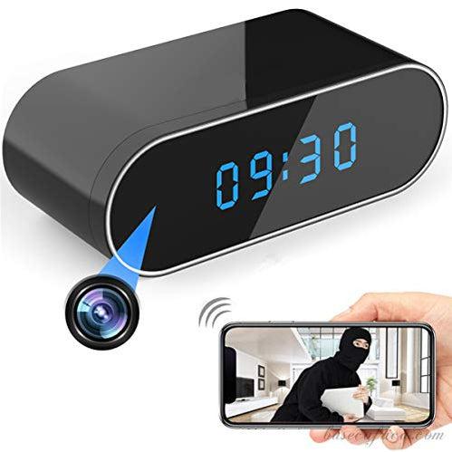 Hidden Wi-Fi Digital Table Clock Camera