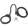 Black/ Silver Chain Legcuffs