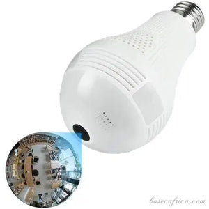 Wi-fi Panoramic CCTV Spy Hidden Camera Bulb