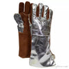 Aluminized Welding Safety Gloves High Temperature Welder Gloves Heat Resistant Aluminized Glove