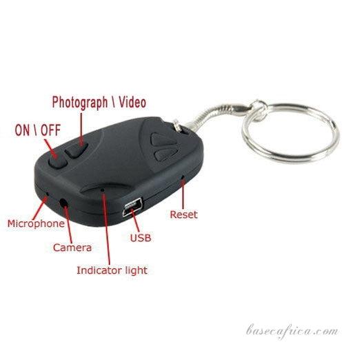 Hidden Spy Camera Car Key Remote/ Holder