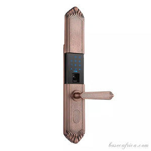 Basec BAS129 Villa Luxury Smart Lock With Key, Biometric, App, Code, Card And Wifi.