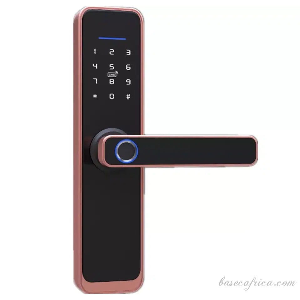 Basec BAS121 Smart Lock with Fingerprint, Password, Key, Card, Mobile App and Wifi