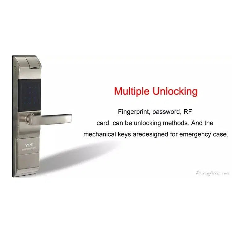 BAS176 Pineworld Biometric Fingerprint Lock With Key