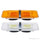 Mini Led Emergency Strobe Amber Light Bar